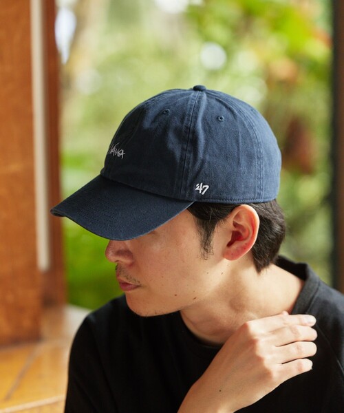 NANGA(ナンガ)の「NANGA/ナンガ '47 COTTON CAP フォーティーセブン コットン キャップ(キャップ・メンズ・ピンク/ブラック/ネイビー/ベージュ・ONE SIZE)」の8枚目の写真