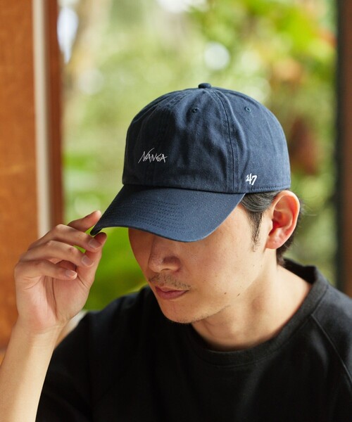 NANGA(ナンガ)の「NANGA/ナンガ '47 COTTON CAP フォーティーセブン コットン キャップ(キャップ・メンズ・ピンク/ブラック/ネイビー/ベージュ・ONE SIZE)」の21枚目の写真