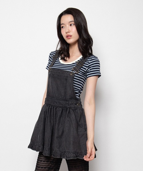 PUNYUS(プニュズ)の「【NEW SIZE】ボーダーUネックトップス(Tシャツ/カットソー・レディース・ネイビー/ブラウン/レッド・3/5/2/1/4)」の21枚目の写真