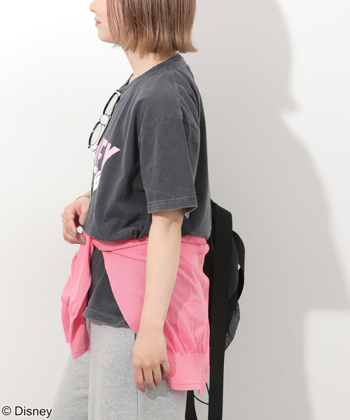 GOOD ROCK SPEED(グッドロックスピード)の「【GOOD ROCK SPEED / グッドロックスピード】<MICKEY MOUSE>Tシャツ(Tシャツ/カットソー・レディース・ブラウン/ホワイト/ブラック系その他/ブラック・MEDIUM)」の16枚目の写真