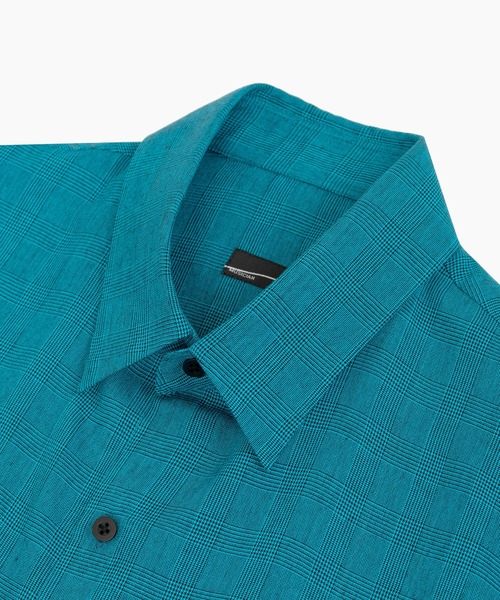 LAD MUSICIAN（ラッドミュージシャン）の「MODAL GLEN CHECK BIG SHIRT（シャツ/ブラウス・メンズ・グレー系/ブルー系・44/42/46）」の11枚目の写真