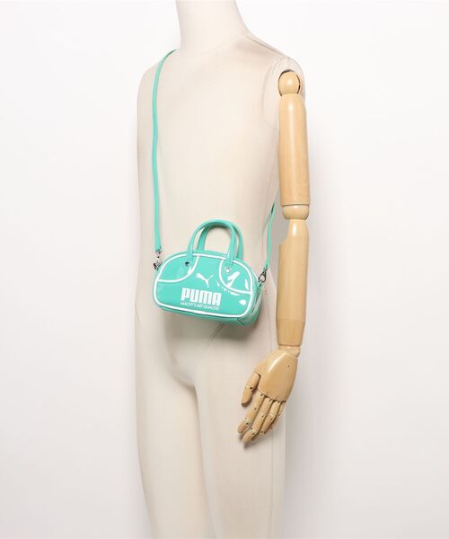 PUMA（プーマ）の「PUMA プーマ U 1976 MICRO GRIP BAG バッグ 091824 10VIBRANT GREEN（ボディバッグ/ウエストポーチ・メンズ・グリーン・FREE）」の2枚目の写真