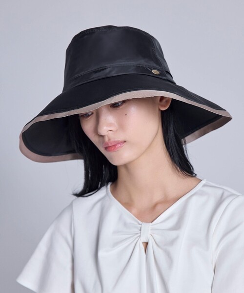 TOCCA(トッカ)の「AIRLY BREEZE HAT ハット(ハット・レディース・ベージュ系/ブラック系・F)」の3枚目の写真