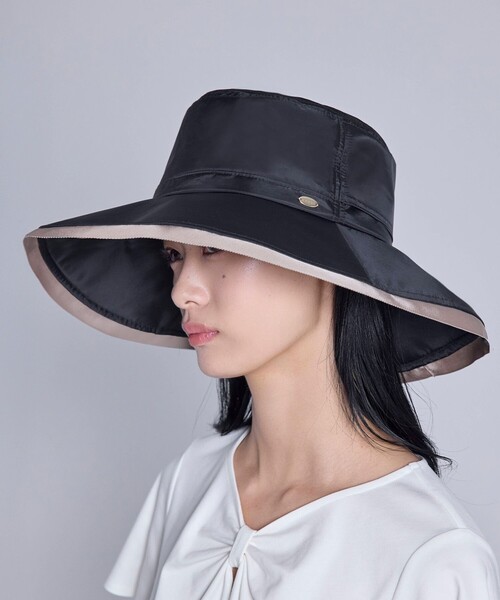 TOCCA(トッカ)の「AIRLY BREEZE HAT ハット(ハット・レディース・ベージュ系/ブラック系・F)」の4枚目の写真