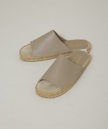 Calzanor（カルザノール）の「calzanor/別注 レザー サンダル / エスパドリーユ（サンダル）」