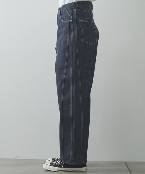 ROTOL（ロトル）の「【ROTOL/ロトル】Triple Seams 6P Denim Wide（デニムパンツ・メンズ・インディゴブルー・2/1）」の5枚目の写真