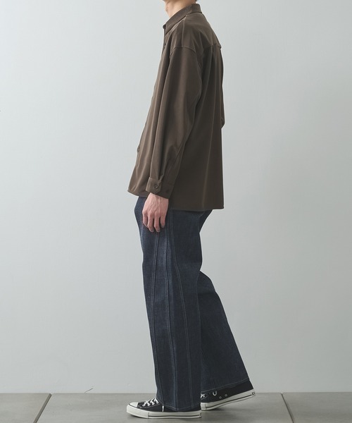 ROTOL（ロトル）の「【ROTOL/ロトル】Triple Seams 6P Denim Wide（デニムパンツ・メンズ・インディゴブルー・2/1）」の3枚目の写真