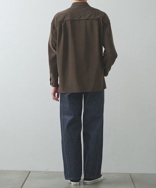 ROTOL（ロトル）の「【ROTOL/ロトル】Triple Seams 6P Denim Wide（デニムパンツ・メンズ・インディゴブルー・2/1）」の4枚目の写真