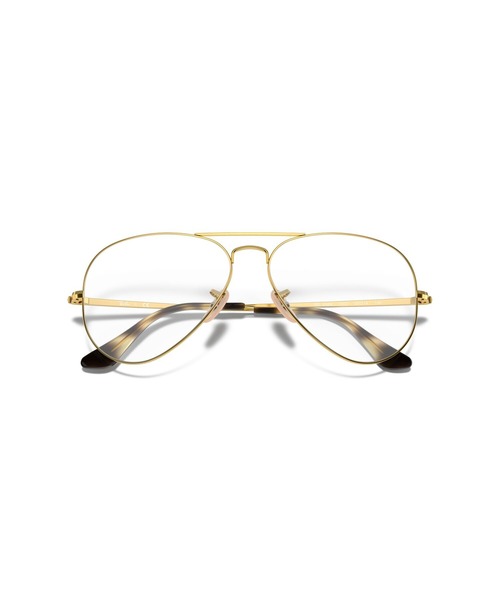 Ray-Ban(レイバン)の「【新着】Ray-Ban レイバン メガネフレーム AVIATOR/0RX6489 2500/BLACKPINK/JENNIE/ブラックピンク/ジェニー着用モデル(メガネ・レディース・ゴールド・ONE SIZE)」の22枚目の写真