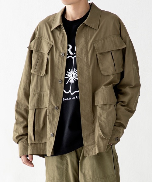 BAYFLOW(ベイフロー)の「【EF(エフ)】シャツアウター(MEN)(その他アウター・メンズ・カーキ/インディゴブルー/その他1・MEDIUM/LARGE)」の1枚目の写真