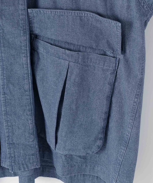 BAYFLOW(ベイフロー)の「【EF(エフ)】シャツアウター(MEN)(その他アウター・メンズ・カーキ/インディゴブルー/その他1・MEDIUM/LARGE)」の8枚目の写真