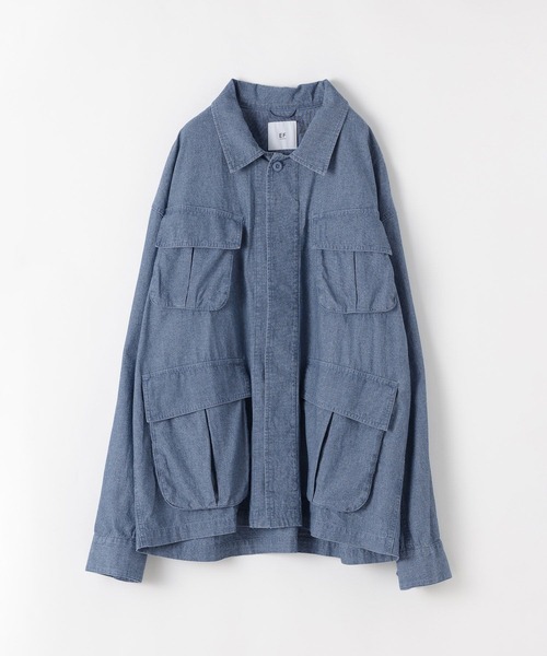 BAYFLOW（ベイフロー）の「【EF(エフ)】シャツアウター（MEN）（その他アウター・メンズ・カーキ/インディゴブルー/その他1・MEDIUM/LARGE）」の9枚目の写真