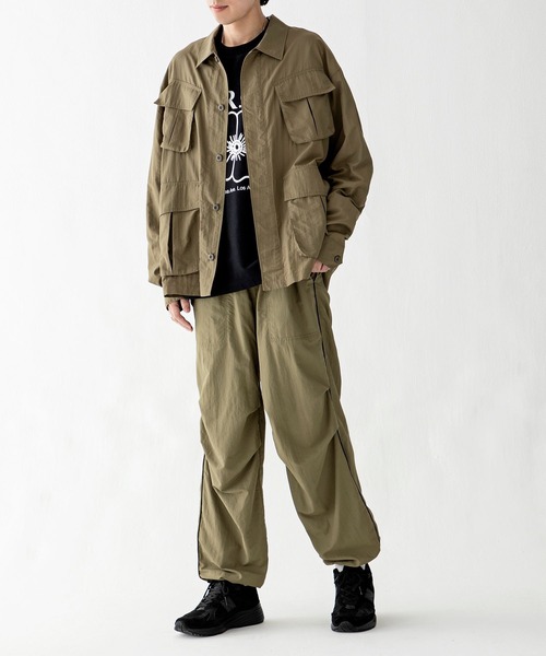 BAYFLOW（ベイフロー）の「【EF(エフ)】シャツアウター（MEN）（その他アウター・メンズ・カーキ/インディゴブルー/その他1・MEDIUM/LARGE）」の12枚目の写真
