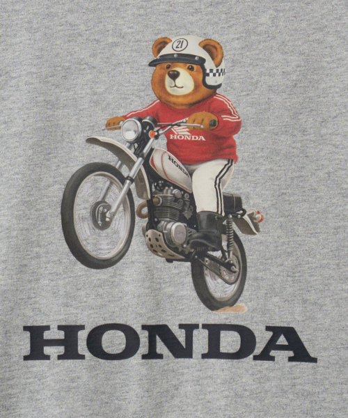 PHYPS MOTORCYCLE(フィップスモーターサイクル)の「Offroad Bear Short Sleeve Gray(Tシャツ/カットソー・レディース・その他・SMALL/MEDIUM/LARGE/X-LARGE)」の3枚目の写真