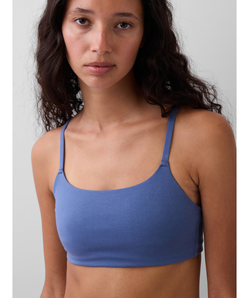 GAP(ギャップ)の「オーガニック ストレッチコットンブラレット(ブラジャー・レディース・レッド/ピンク/ブルー・S/M/XS/L/XXS)」の2枚目の写真