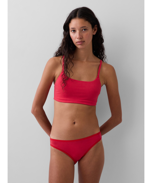 GAP(ギャップ)の「オーガニック ストレッチコットンブラレット(ブラジャー・レディース・レッド/ピンク/ブルー・S/M/XS/L/XXS)」の10枚目の写真