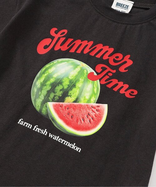 BREEZE(ブリーズ)の「BREEZEMART フルーツグラフィック半袖Tシャツ(Tシャツ/カットソー・キッズ・ブルー/チャコール/オレンジ・110/100/90/80/140/130/120)」の10枚目の写真