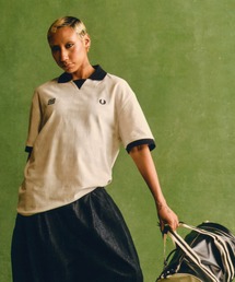 FRED PERRY(�t���b�h�y���[)��Meyba Printed Polo Shirt�^���C�o�v�����g�|���V���c(�|���V���c)
