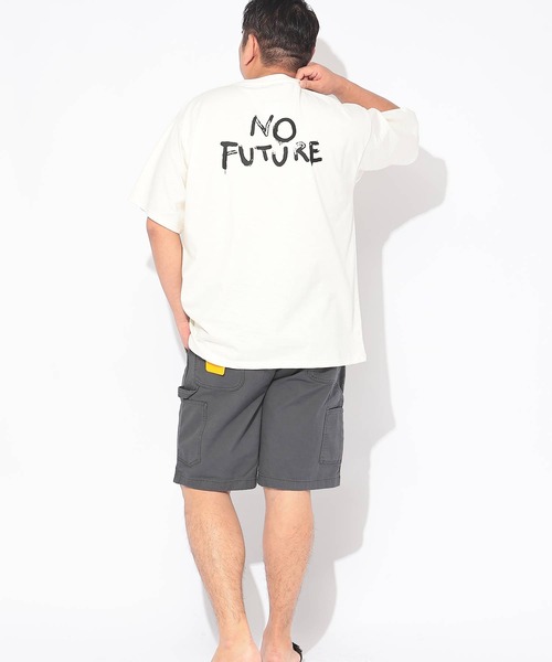 SAKAZEN(サカゼン)の「Tシャツ 半袖 メンズ 大きいサイズ クルーネック カットソー FLOWER THROWER BRANDALISED (ブランダライズド)(Tシャツ/カットソー・メンズ・ブラック/ホワイト・X1(3L~4L)/X2(4L~5L)/X3(6L~7L))」の8枚目の写真