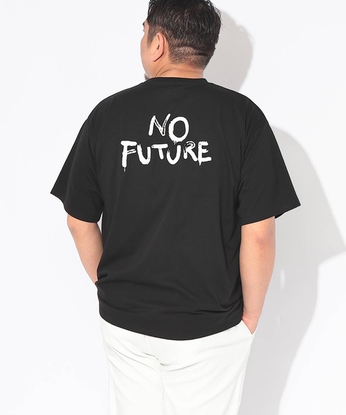 SAKAZEN(サカゼン)の「Tシャツ 半袖 メンズ 大きいサイズ クルーネック カットソー FLOWER THROWER BRANDALISED (ブランダライズド)(Tシャツ/カットソー・メンズ・ブラック/ホワイト・X1(3L~4L)/X2(4L~5L)/X3(6L~7L))」の10枚目の写真