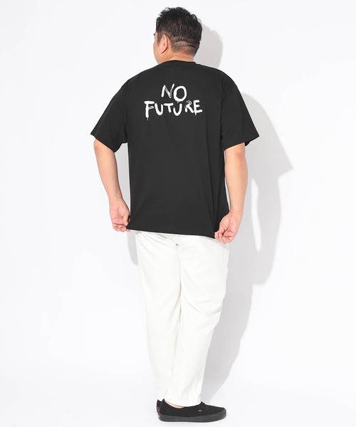 SAKAZEN(サカゼン)の「Tシャツ 半袖 メンズ 大きいサイズ クルーネック カットソー FLOWER THROWER BRANDALISED (ブランダライズド)(Tシャツ/カットソー・メンズ・ブラック/ホワイト・X1(3L~4L)/X2(4L~5L)/X3(6L~7L))」の14枚目の写真