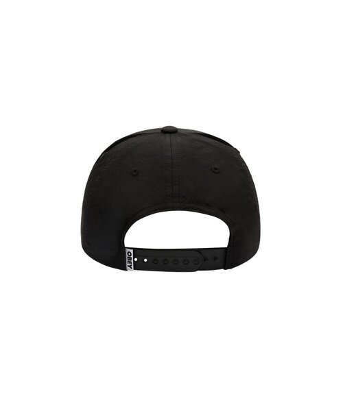 OBEY(オベイ)の「【OBEY】 STIPPLE 5 PANEL NYLON SNAPBACK(キャップ・メンズ・ブラック/ホワイト/ブルー系その他・FREE)」の5枚目の写真
