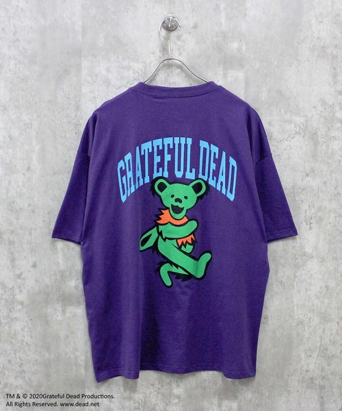 Grateful Dead(グレイトフルデッド)の「メンズ GRATEFUL DEAD グレイトフルデッド オーバーサイズTシャツ(GF24-101)(Tシャツ/カットソー・メンズ・オフホワイト/ホワイト系その他2/ホワイト系その他3/ホワイト系その他/ベージュ系その他/ネイビー/ベージュ/パープル/グリーン系その他/オレンジ/ブラック系その他/杢グレー/チャコールグレー/ダークグリーン/ブラック/グレー系その他・XL/140/37h)」の20枚目の写真