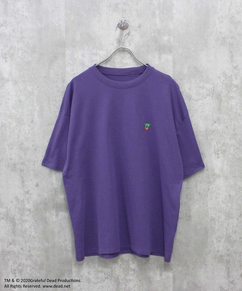 Grateful Dead(グレイトフルデッド)の「メンズ GRATEFUL DEAD グレイトフルデッド オーバーサイズTシャツ(GF24-101)(Tシャツ/カットソー・メンズ・オフホワイト/ホワイト系その他2/ホワイト系その他3/ホワイト系その他/ベージュ系その他/ネイビー/ベージュ/パープル/グリーン系その他/オレンジ/ブラック系その他/杢グレー/チャコールグレー/ダークグリーン/ブラック/グレー系その他・XL/140/37h)」の21枚目の写真