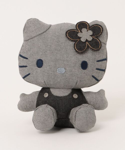 ハローキティ ぬいぐるみセット グレー ブラック sanrio/サンリオキャラクターズ SOMETHING ハローキティ ぬいぐるみS