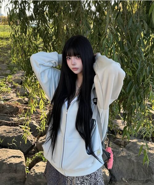 chancechance(チャンスチャンス)の「CEC LABEL ZIP-UP HOODIE (NEON)(パーカー・レディース・その他・SMALL/MEDIUM)」の5枚目の写真