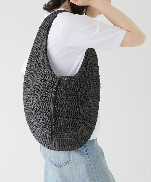 GIANNI CHIARINI(ジャンニ キアリーニ)の「《WEB限定》GIANNI CHIARINI / ジャンニ キアリーニpaper bag(ハンドバッグ・レディース・グリーン/ブラック・FREE)」の20枚目の写真