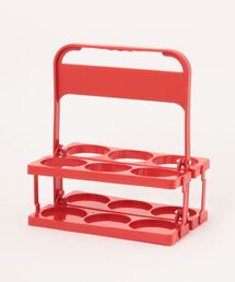 Mayree（メイリー）の「FReePLACe/6本 折りたたみ ドリンクバスケット ドリンクケース X12831（グラス/マグカップ/タンブラー）」