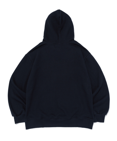 OTHERFITS(アザーフィッツ)の「ファイヤーホイールグラフィックフードパーカー(ネイビー)(パーカー・メンズ・その他・SMALL/MEDIUM/LARGE/X-LARGE/S-M/M-L/L-XL/XL-XXL)」の2枚目の写真