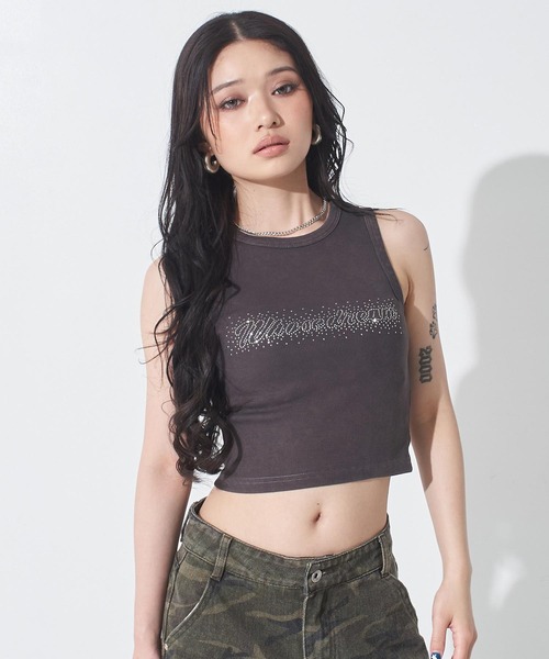 ANAP(アナップ)の「ウォッシュ加工 タンクトップ(タンクトップ・レディース・ホワイト/ブラック/グレー・F)」の14枚目の写真