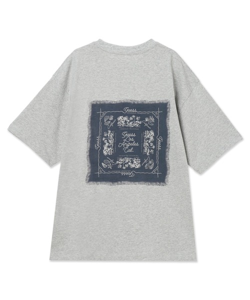Guess(ゲス)の「MENS Tee Tシャツ 半袖 バックプリント(Tシャツ/カットソー・メンズ・グレー/ホワイト・MEDIUM/LARGE/X-LARGE)」の3枚目の写真