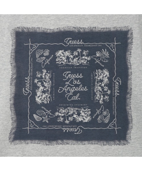Guess(ゲス)の「MENS Tee Tシャツ 半袖 バックプリント(Tシャツ/カットソー・メンズ・グレー/ホワイト・MEDIUM/LARGE/X-LARGE)」の8枚目の写真