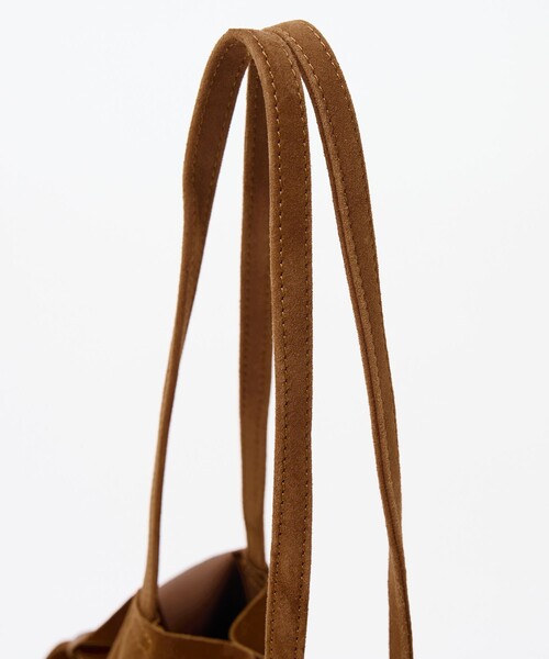 Morphee(モルフェ)の「【Morphee / モルフェ】3WAY LARGE TOTE OIL SUEDE /3WAYラージトートバッグ / オイルスエード / トート ショルダー バッグ / レザー / ユニセックス(トートバッグ・メンズ・ブラウン・フリー)」の7枚目の写真