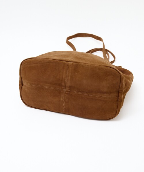 Morphee(モルフェ)の「【Morphee / モルフェ】3WAY LARGE TOTE OIL SUEDE /3WAYラージトートバッグ / オイルスエード / トート ショルダー バッグ / レザー / ユニセックス(トートバッグ・メンズ・ブラウン・フリー)」の8枚目の写真