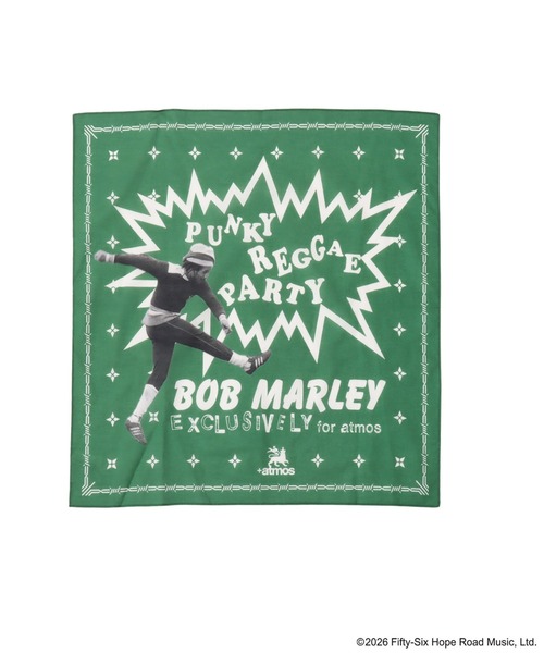 セール】atmos x BOB MARLEY PUNKY REGGAE PARTY Bandana / アトモス x