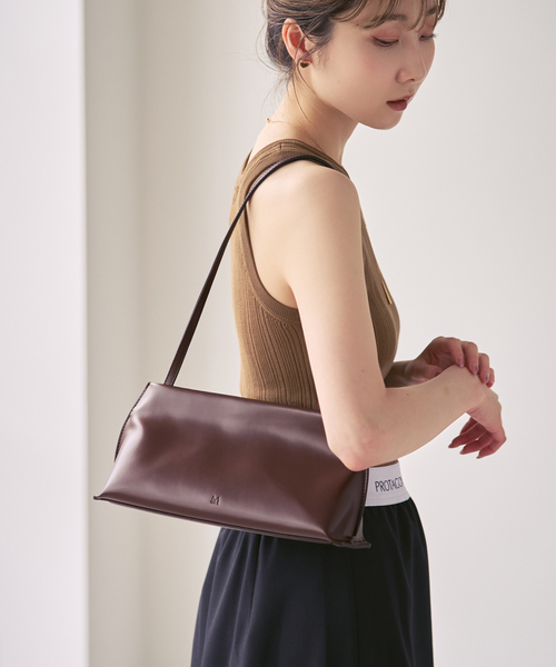 &MyuQ(アンドミューク)の「&MyuQ / アンドミューク SAL(ショルダーバッグ・レディース・ホワイト/ブラウン/ブラック・FREE)」の20枚目の写真