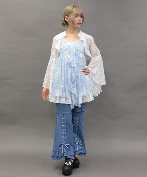 axes femme｜アクシーズファムのチュニック（フリル）通販 - ZOZOTOWN