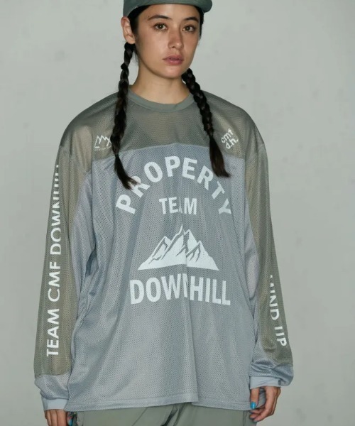 CMF OUTDOOR GARMENT(シーエムエフアウトドアガーメント)の「CMF OUTDOOR GARMENT/シーエムエフ アウトドアガーメント BMX TEE(Tシャツ/カットソー・メンズ・ブラック/モスグリーン・M/L)」の2枚目の写真