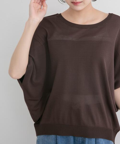 ショート半袖ニット（ニット/セーター）｜ITEMS URBANRESEARCH