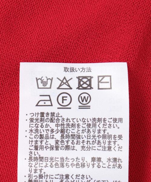 ITEMS URBANRESEARCH（アイテムズ アーバンリサーチ）の「ショート半袖ニット（ニット/セーター・レディース・オフホワイト/チャコールグレー/レッド・FREE）」の18枚目の写真