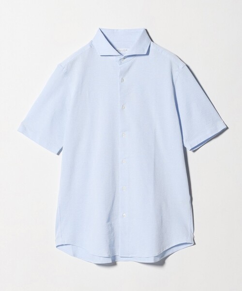 A DAY IN THE LIFE UNITED ARROWS(アデイインザライフユナイテッドアローズ)の「サッカーストライプ カッタウェイカラーシャツ<A DAY IN THE LIFE>(シャツ/ブラウス・メンズ・ライトグレー/ライトブルー・XL/L/M)」の18枚目の写真