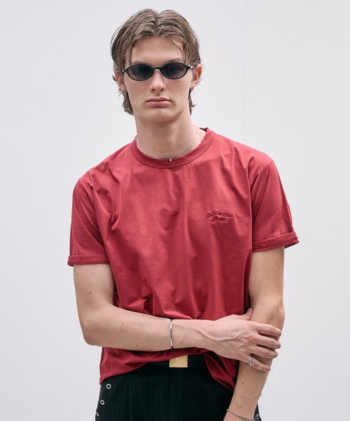 Adoon plain(アドーンプレーン)の「COOL TOUCH WAVE LOGO T / クールタッチウェーブロゴT(Tシャツ/カットソー・メンズ・ブラック/ライトグリーン/アイボリー/ボルドー・MEDIUM/LARGE)」の21枚目の写真