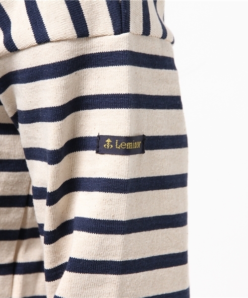 SHIPS(シップス)の「Le minor:ボーダーカットソー(Tシャツ/カットソー・レディース・ストーン/ブラック・38/36)」の10枚目の写真