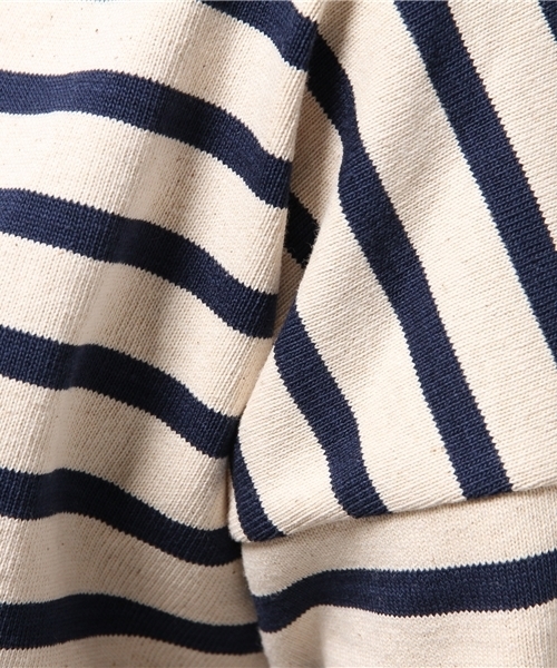 SHIPS(シップス)の「Le minor:ボーダーカットソー(Tシャツ/カットソー・レディース・ストーン/ブラック・38/36)」の11枚目の写真