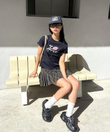 ウーマン CVNT クローバーTシャツ ネイビー