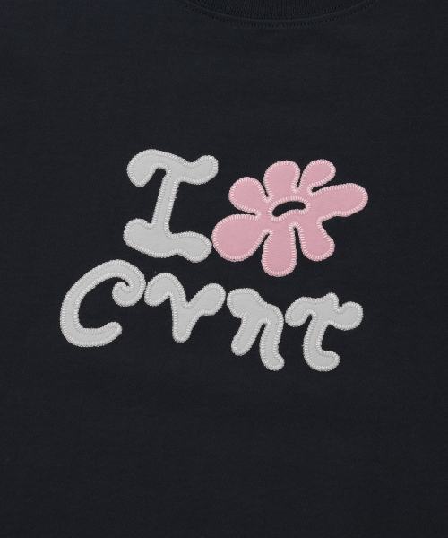 COVERNAT WOMAN（カバーナットウーマン）の「ウーマン CVNT クローバーTシャツ ネイビー（Tシャツ/カットソー・レディース・その他・WS/WM）」の6枚目の写真